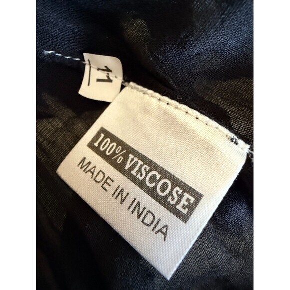 Olivia James The Label Lucy Floral Mini Dress Exotica Black Pink Floral Size M - Picture 6 of 7